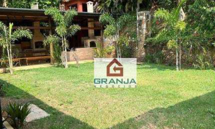 Casa com 3 dormitórios para alugar, 380 m² por R$ 10.000,00/mês - Granja Viana - Cotia/SP