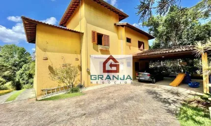 Casa com 4 dormitórios à venda, 336 m² por r$ 1.500.000,00 - granja viana - carapicuíba/sp
