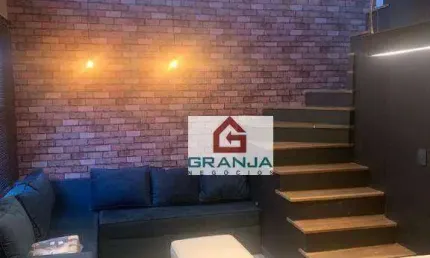 Absolutamente encantadora! Esta residência deslumbra com acabamentos harmoniosos e refinados.