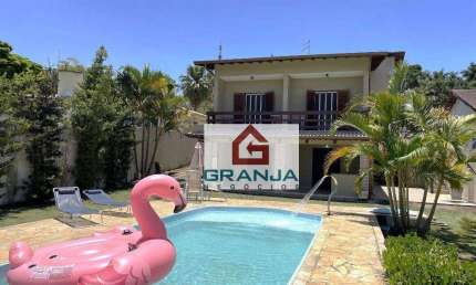 Casa com 3 dormitórios à venda, 460 m² por R$ 1.390.000 - Granja Viana - Cotia/SP