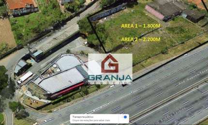 Terreno em área estratégica no KM23 da Raposo Tavares, 1800 m² - venda por R$ 6.300.000 ou aluguel por R$ 30.000/mês - Granja Viana - Cotia/SP