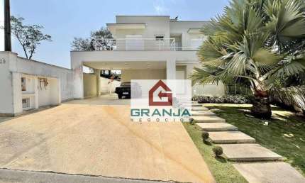 Casa Luxuosa com 04 suítes na rua do Shopping Granaja Viana a venda por R$ 3.200.000,00 - Granja Viana - Cotia - SP