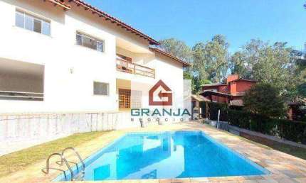Confortável Casa com 4 suítes à venda, 465 m² por R$ 0 - Palos Verdes - Cotia/SP