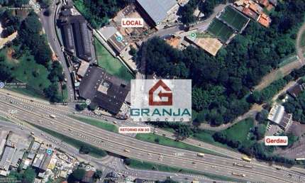Excelente Área com 2420 m² - venda por R$ 2.900.000 ou aluguel por R$ 9.164/mês - Parque Rincão/KM30 da Raposo - Cotia/SP