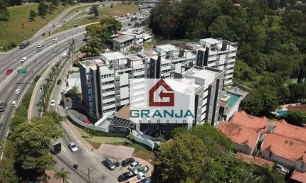 Lindo apartamento com 3 dormitórios/02 suítes venda, 107 m² por r$ 1.180.000 - granja viana  costa do marfim - cotia/sp