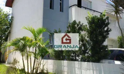 Belíssima Casa com 3 dormitórios/01 suíte  à venda, 110 m² por R$ 720.000 - Paisagem Renoir - Cotia/SP