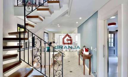 Elegante Imóvel repleto de ármarios, 3 suítes e 1 dormitório, área gourmet, closet,  à venda, 250 m² por R$ 1.340.000 - São Paulo II - Cotia/SP