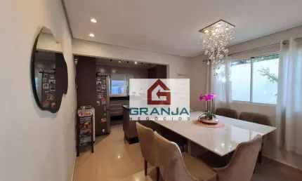 Casa com planejados, 3 dormitórios (1 suíte) à venda, 97 m² por R$ 799.000 - Granja Viana - Cotia/SP