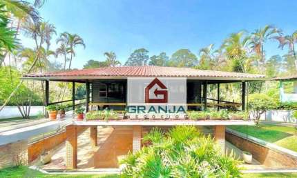 Excelente Imóvel Térreo com 4 dormitórios (2 suítes), avarandada, anexo completo à venda, 464 m² por R$ 2.200.000 - Jardim Colibri - Cotia/SP