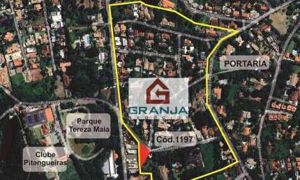 Terreno (Bolsão Fechado) à venda por R$ 750.000 - Granja Viana - Vila Santo Antônio - Cotia/SP