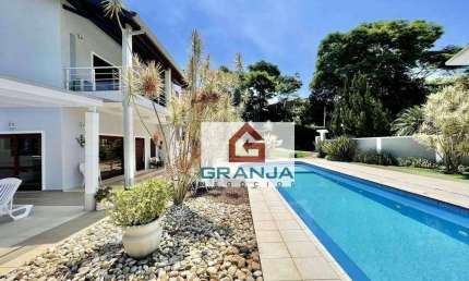 Maravilhoso Imóvel com 5 suítes + LOFT à venda, 618 m² por R$ 3.500.000 - Jardim Ipês - Cotia/SP