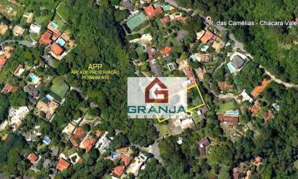 Área 2.635 m² c/ PROJETO APROVADO condomínio 4 casas! Área à venda por R$ 1.550.000 - Chácara Vale do Rio Cotia - Carapicuíba/SP
