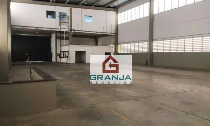 Excelente Galpão em Condomínio Industrial para alugar, 1200 m² por R$ 33.298/mês - Parque Industrial San José - Cotia/SP