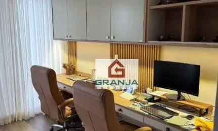 Casa triplex com 2 suítes, área gourmet, planejados! à venda, 124 m² por r$ 1.280.000 - granja viana - cotia/sp