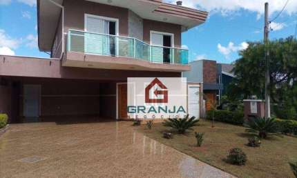 Maravilhosa Casa com 3 dorms/2sts, home office, lazer! à venda, 277 m² por R$ 980.000 - Granja Cristiana - Vargem Grande Paulista/SP
