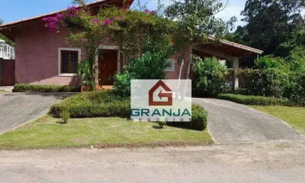 Imóvel Térreo com 3 suítes, gourmet, sustentável, piscina, churrasqueira! à venda, 288 m² por R$ 1.680.000 - Chácara das Paineiras - Carapicuíba/SP