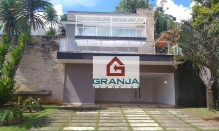 Incrível Casa com 3 suítes, planejados, climatizada! à venda, 400 m² por R$ 2.390.000 - Granja Viana - Carapicuíba/SP