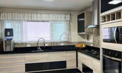 Incrível casa com 4 suítes e muito lazer! à venda, 414 m² por r$ 2.350.000 - parque nova jandira - jandira/sp