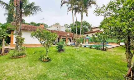 Casa com 3 dormitórios para alugar, 370 m² por r$ 10.000,00/mês - parque são paulo - cotia/sp
