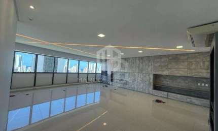 SALÃO COMERCIAL PARA LOCAÇÃO EM RECIFE. Andar inteiro com 237m². Empresarial Cícero Dias - Bairro de Boa Viagem. Boa localização próximo ao Shopping