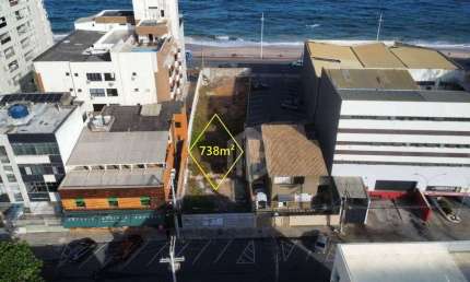 Terreno com Duas Frentes na Av. Otávio Mangabeira – Pituba | 738m² | Ao Lado da Perini e em Frente ao Mar