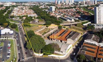Terreno com Vocação Residencial e Comercial em Zona de Alta Densidade – Campinas/SP  | Frente para 3 Ruas
