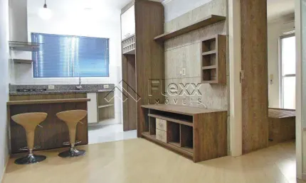 Apartamento com 1 dormitório à venda, 33 m² por r$ 400.000,00 - portão - curitiba/pr