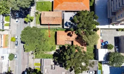 Terreno à venda, 968 m² por r$ 3.600.000,00 - alto da rua xv - curitiba/pr