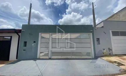 Casa para Venda em Salto, Parque Imperial, 2 dormitórios, 1 banheiro, 2 vagas