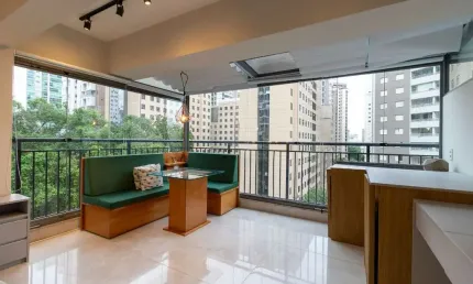 Studio para venda em indianópolis com 1 quarto, sendo 1 suíte, 32m²