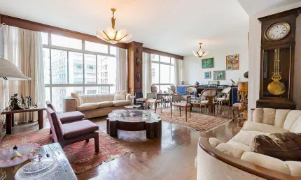 Apartamento tipo para venda em Higienópolis com 4 quartos, sendo 1 suíte, 365m²