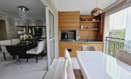 Apartamento tipo para venda em Jardim Campo Grande com 3 quartos, sendo 1 suíte, 133m²