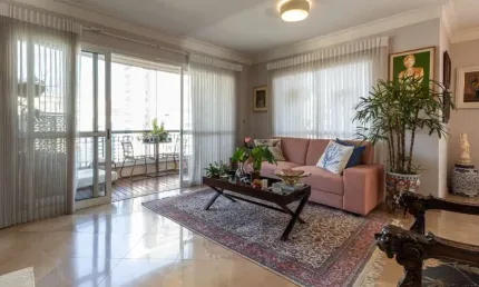 Apartamento tipo para venda em moema com 2 quartos, sendo 2 suítes, 165m²