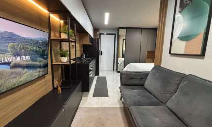 Apartamento tipo para venda com 1 quarto, sendo 1 suíte, 33m²
