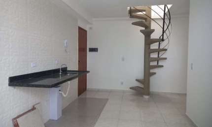 Cobertura para venda e locação em Jardim Vivan com 2 quartos, 82m²