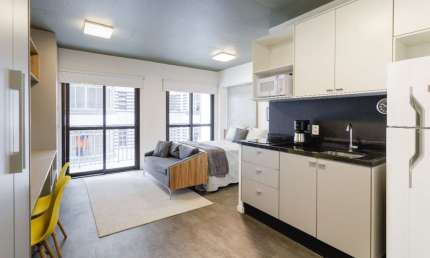 Studio para venda em Republica com 1 quarto, sendo 1 suíte, 33m²