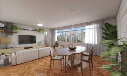 Apartamento tipo para venda com 2 quartos, sendo 2 suítes, 113m²