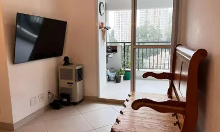 Apartamento tipo para venda em vila andrade com 2 quartos, sendo 1 suíte, 62m²