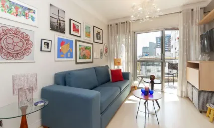 Apartamento tipo para venda em Vila Clementino com 2 quartos, 65m²