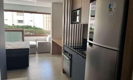 Studio para venda e locação com 1 quarto, sendo 1 suíte, 25m²