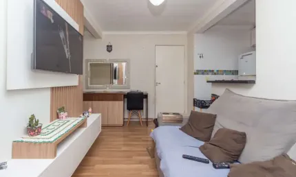 Apartamento tipo para venda em jaraguá com 2 quartos, 46m²