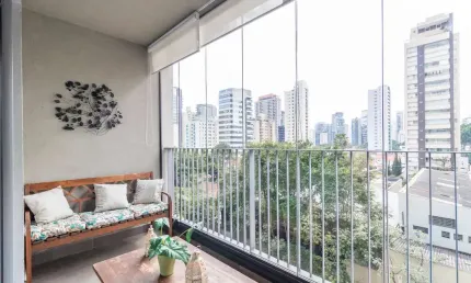 Apartamento tipo para venda em vila olímpia com 1 quarto, 35m²