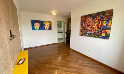Apartamento tipo para venda em bosque da saúde com 1 quarto, 40m²