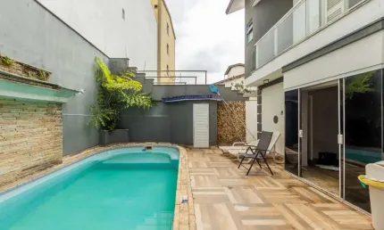 Sobrado para venda em jardim são caetano com 4 quartos, sendo 4 suítes, 393m²