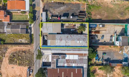 Galpão industrial para venda em cidade satélite íris, 830m²