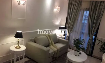 Apartamento com 1 quarto para alugar na Avenida Miruna, Indianópolis, São Paulo
