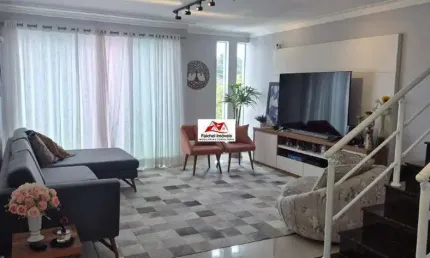 Lindo sobrado com 164 m², 3 dorms., sendo 1 suíte com móveis planejados, jardim de inverno, área gourmet, 4 vagas por 1.500.000,00 - v. libanesa/sp