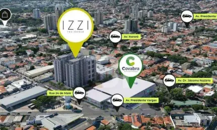 Apartamento com 1 dormitório à venda, 39 m² por R$ 364.000,00 - Centro - Indaiatuba/SP