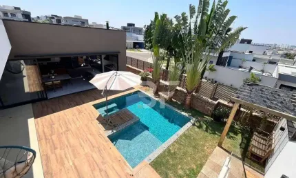 Casa com 3 dormitórios à venda, 257 m² por R$ 2.590.000,00 - Condomínio Dona Maria José - Indaiatuba/SP