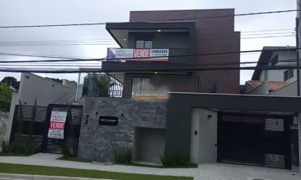 Casa em condomínio fechado com 3 quartos à venda na rua joão azolin, 72, santa felicidade, curitiba, 174 m2 por r$ 1.143.000